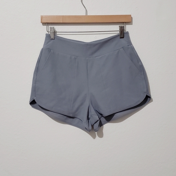 Abercrombie & Fitch Pants - Abercrombie Lounge Shorts Soft Grey Blue Small